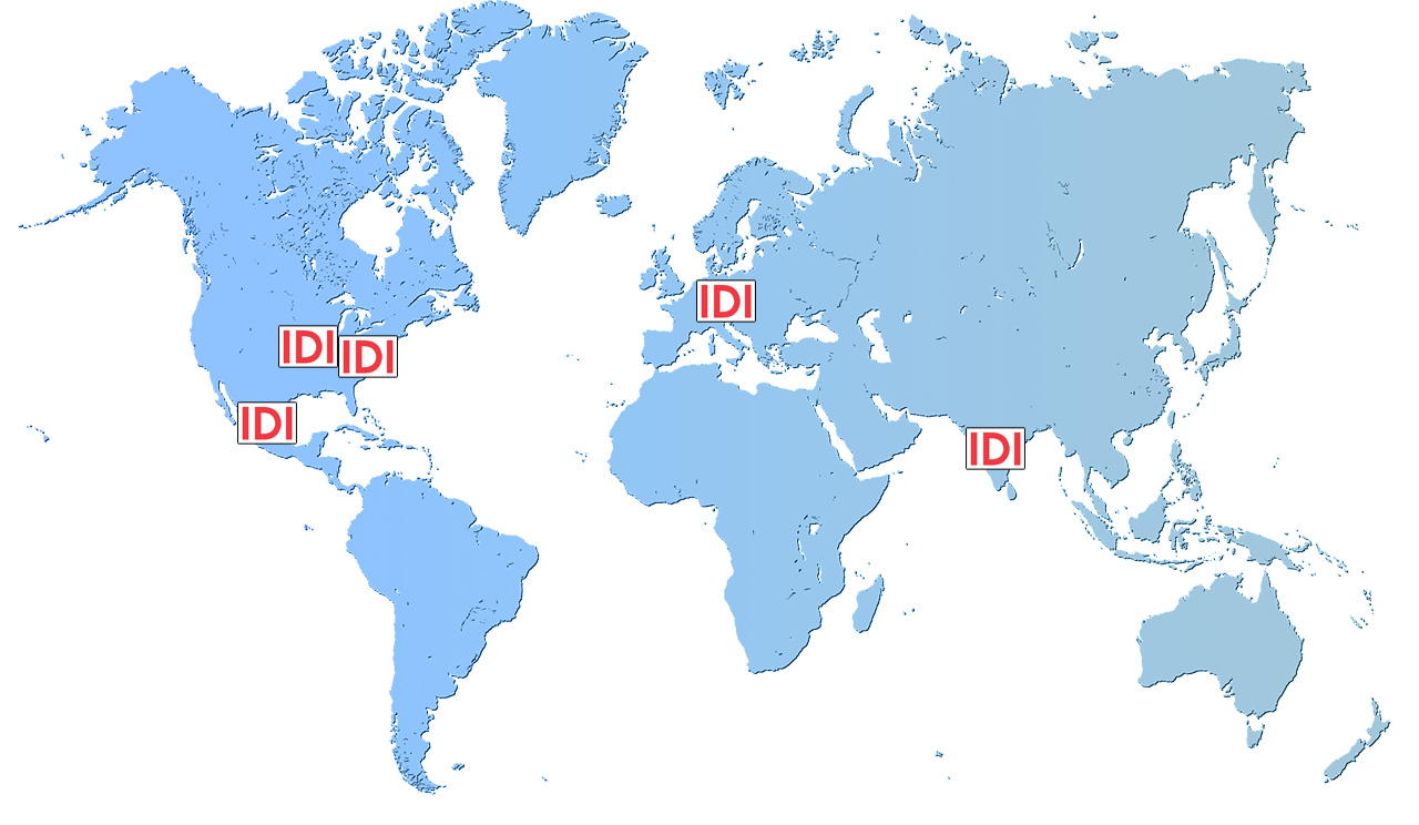 IDI Fabrication Global Locations